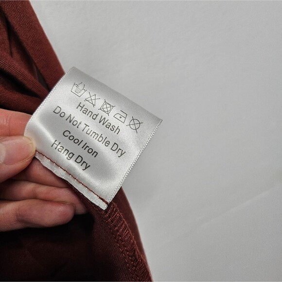 Kourt Anthropologie Sheath Dress Cutout Cap Sleeve Side Slit Special Ocassion XS - Picture 11 of 11